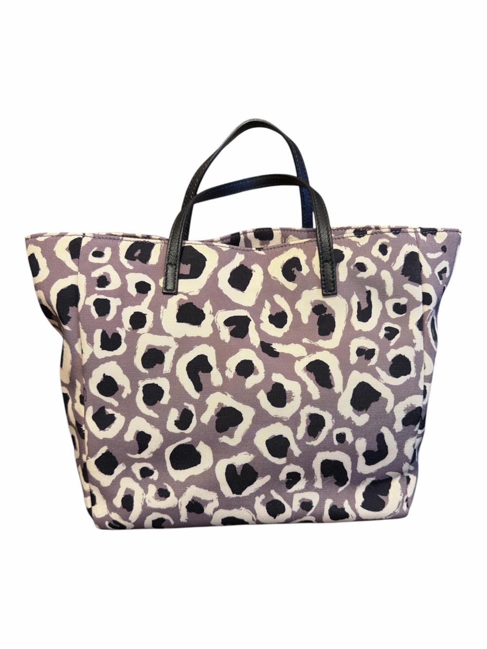 Gucci Rare Lavender Leopard Print Canvas Mini Tote Bag - Picture 3 of 9